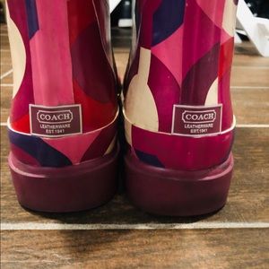 Coach rainboots